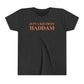 Just a kid from Haddam Youth Short Sleeve T-Shirt