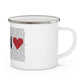 Wilton Love Enamel Camping Mug