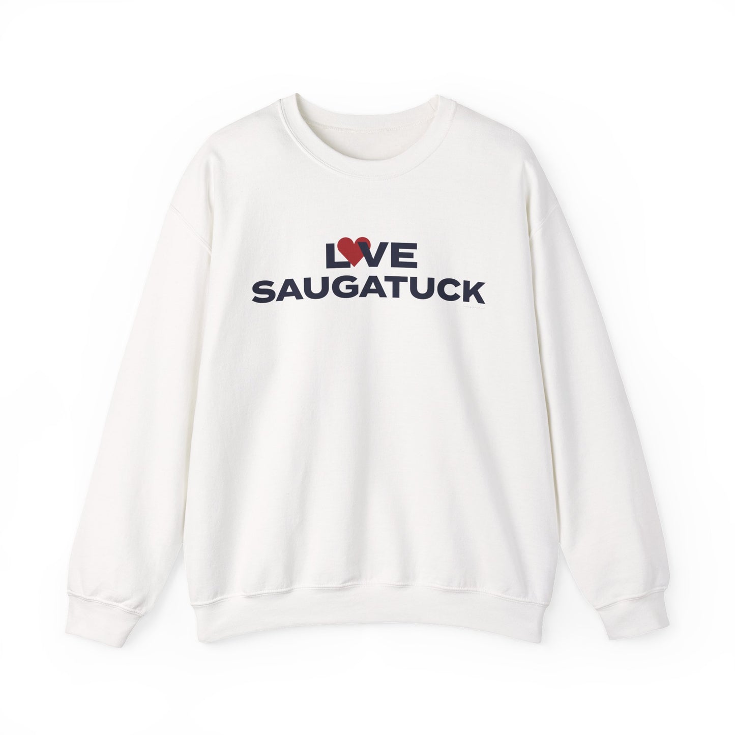 Love Saugatuck Unisex Heavy Blend™ Crewneck Sweatshirt