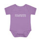 Just a kid from Compo Beach Infant Baby Rib Bodysuit