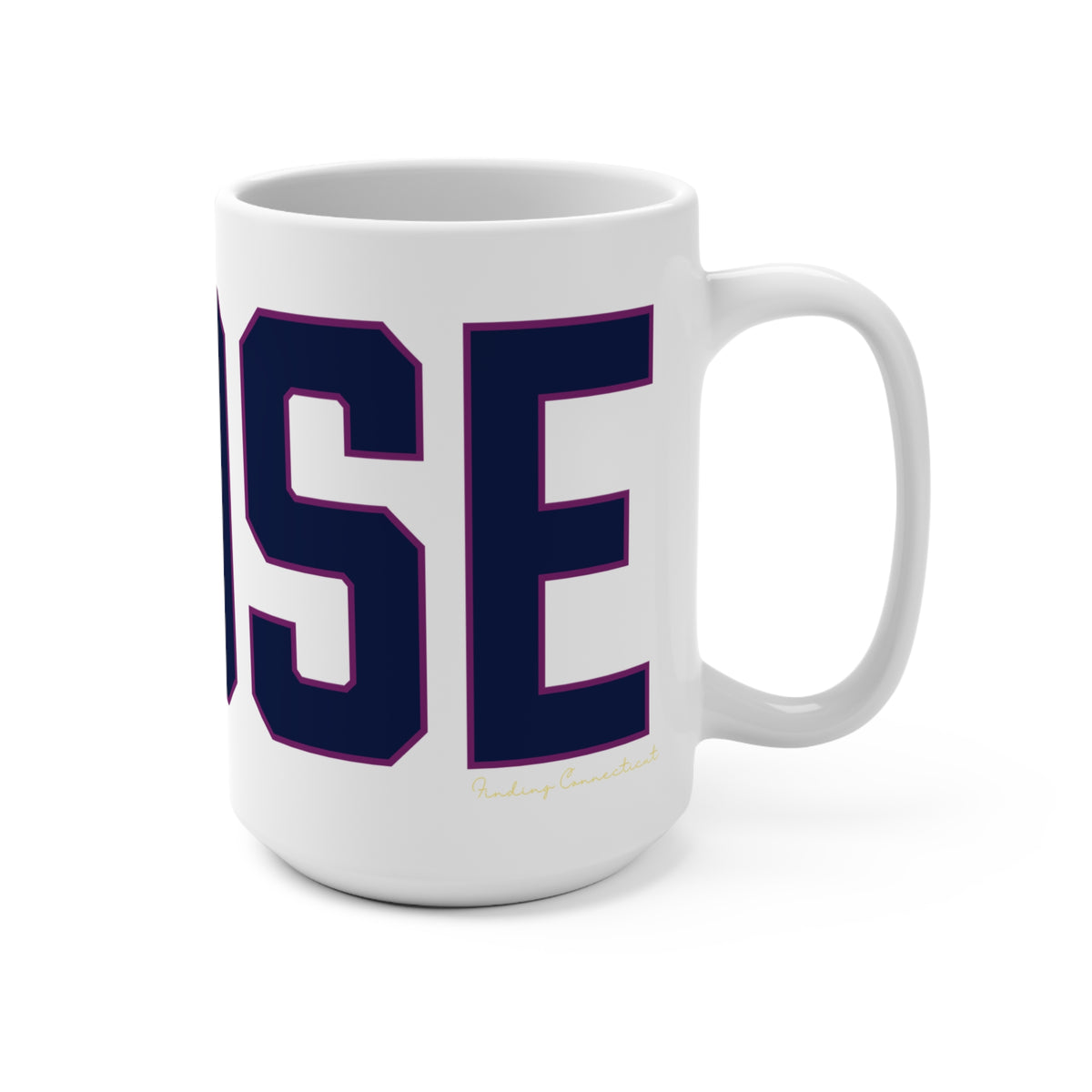 Goose Zip Code Blue & Purple Mug 15oz