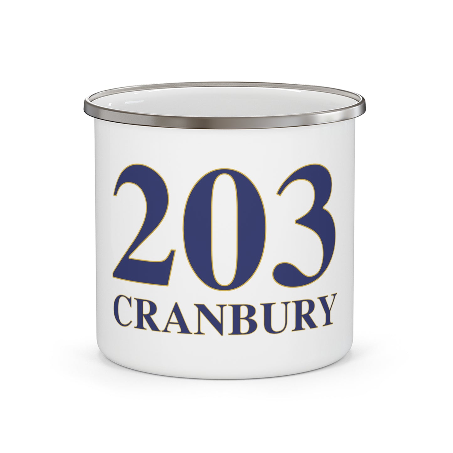 203 Cranbury Enamel Camping Mug