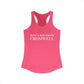 Just a kid from Cromwell Women's Ideal Racerback Tank Top