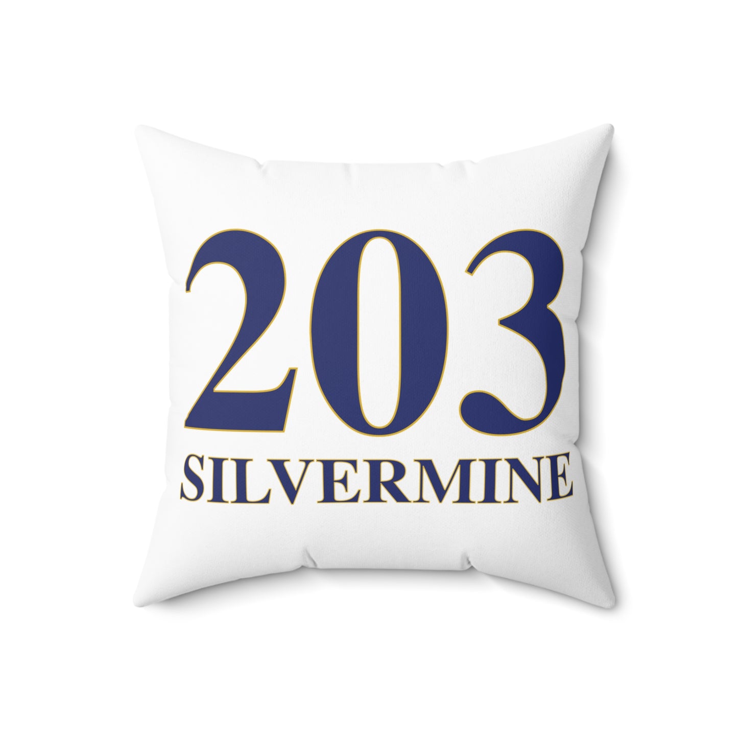 203 Silvermine Spun Polyester Square Pillow