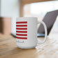 Ledyard Connecticut Flag Mug 15oz