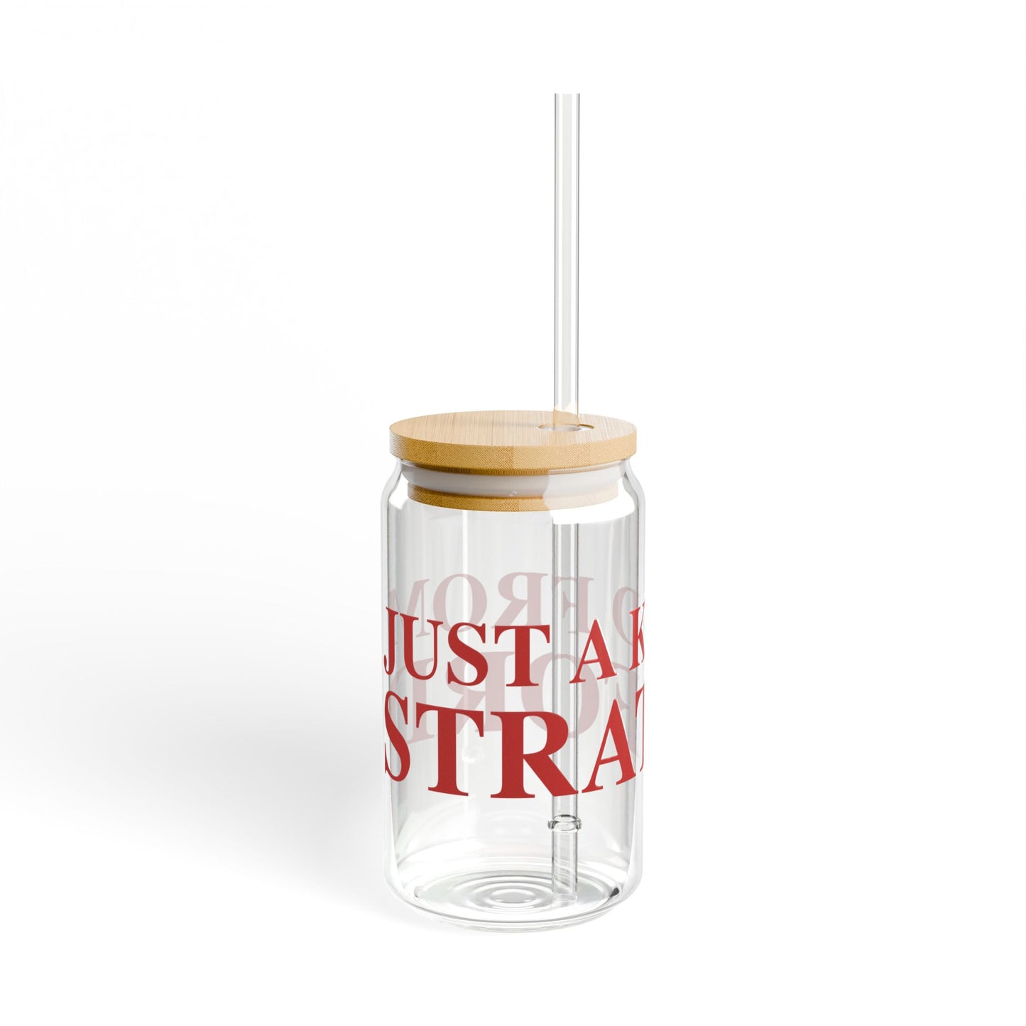 Just a kid from Stratford Sipper Glass, 16oz