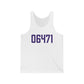 06471 North Branford Connecticut Zip Code Unisex Jersey Tank Top