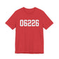 06226 Willimantic CT Zip Code Unisex Jersey Short Sleeve T-Shirt