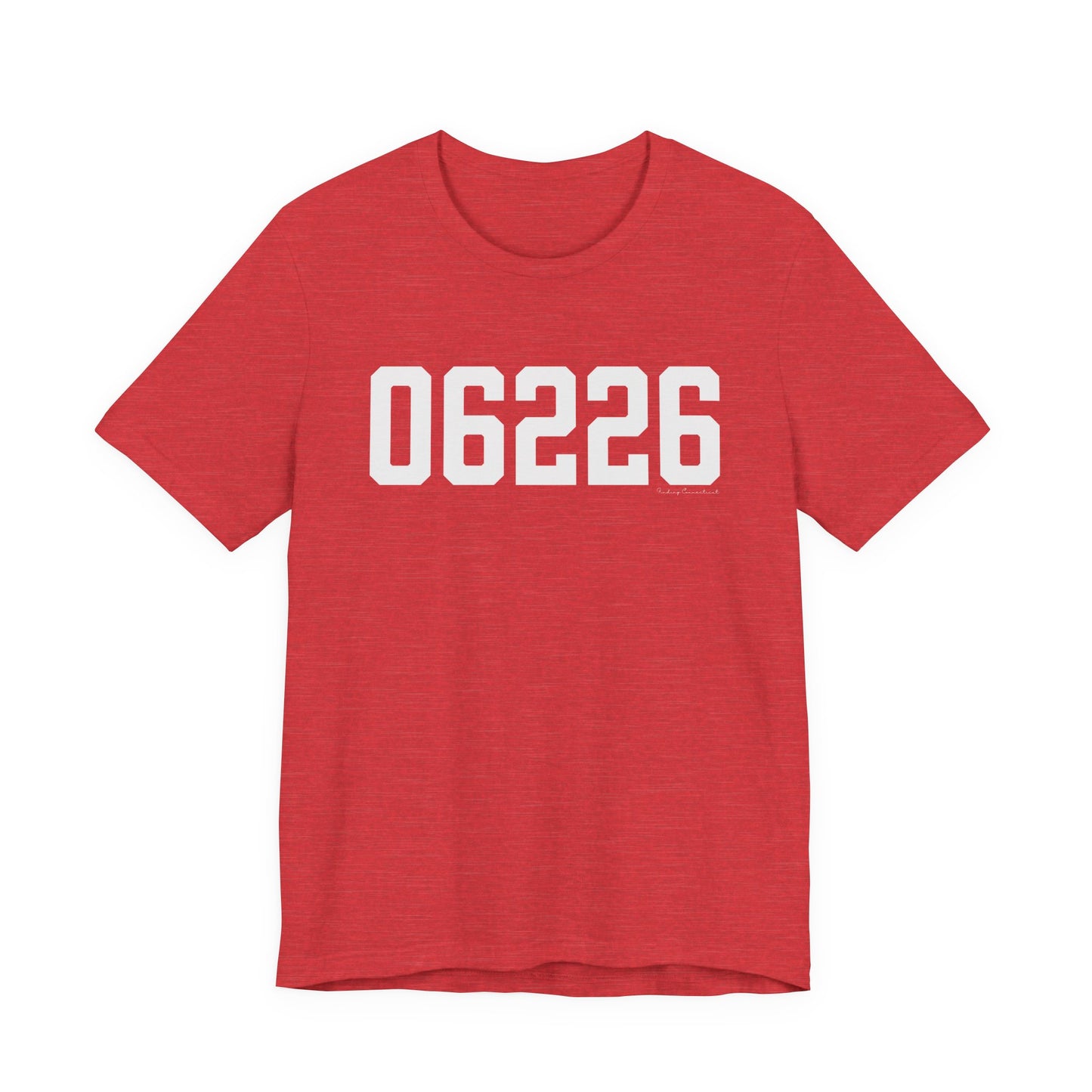 06226 Willimantic CT Zip Code Unisex Jersey Short Sleeve T-Shirt
