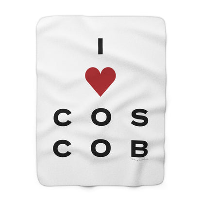 Cos Cob Vision Sherpa Fleece Blanket