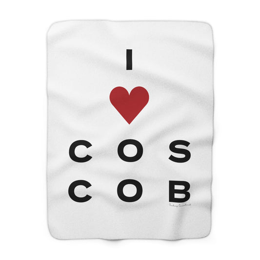 Cos Cob Vision Sherpa Fleece Blanket