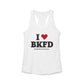 I Heart BKFD Women's Ideal Racerback Tank Top