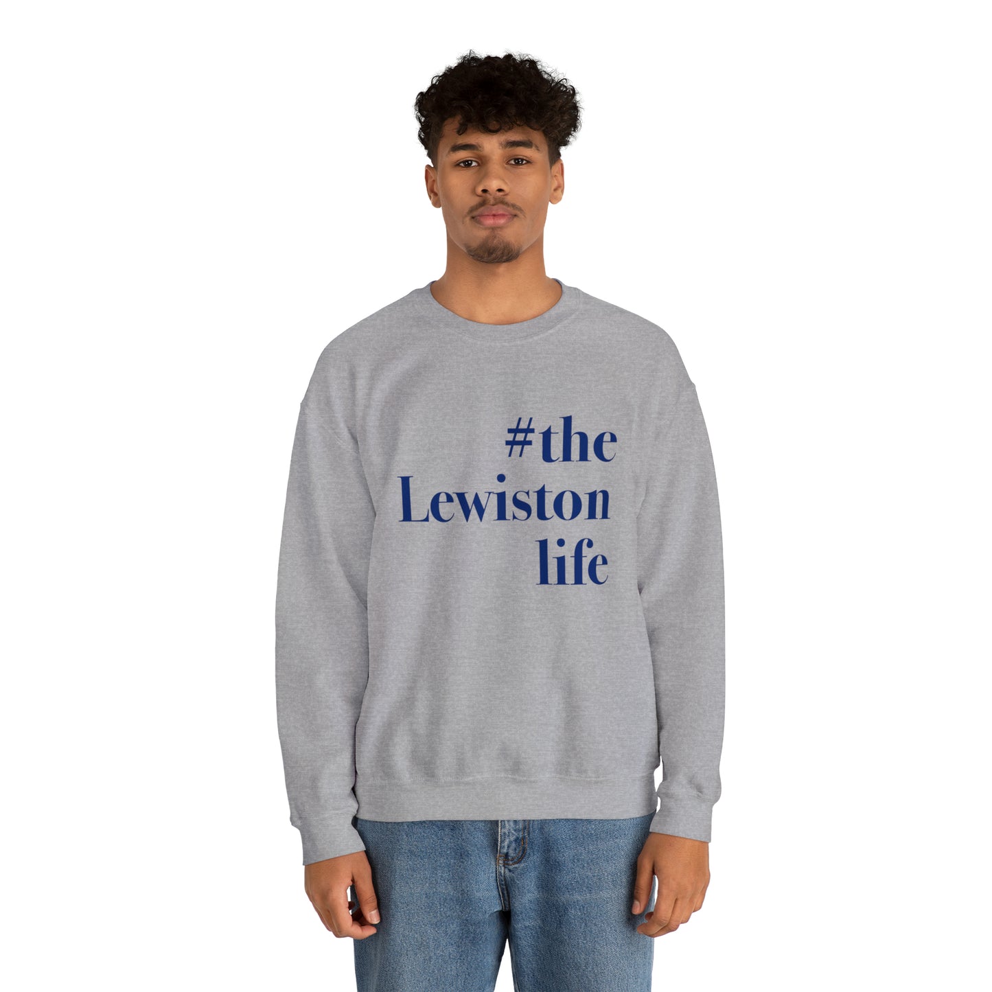 #thelewistonlife Unisex Heavy Blend™ Crewneck Sweatshirt