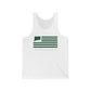 Deep River Connecticut St. Patrick’s Day Flag Unisex Jersey Tank Top