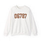 06787 Thomaston Connecticut Zip Code Unisex Heavy Blend™ Crewneck Sweatshirt
