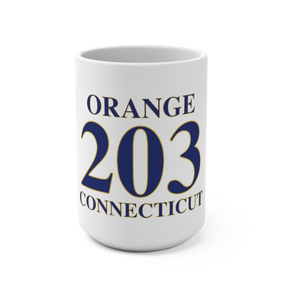 Orange 203 Connecticut Mug 15oz