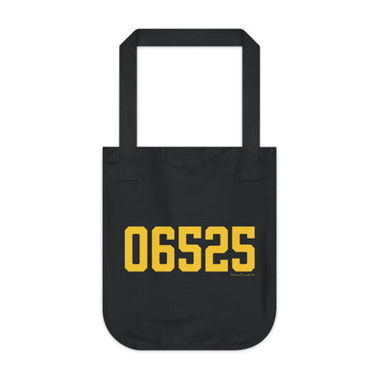 06525 Woodbridge Connecticut Zip Code Organic Canvas Tote Bag