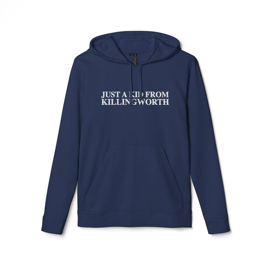 Just a kid from Killingworth adidas® Unisex Fleece Hoodie