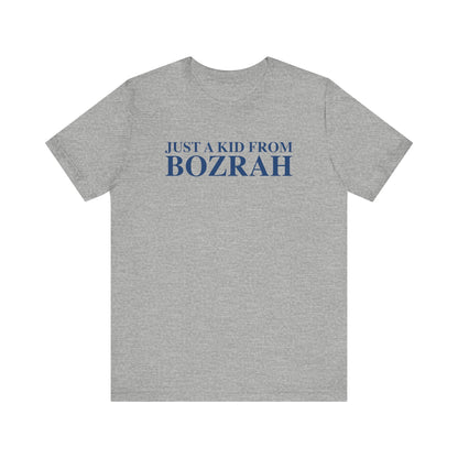 Just a kid from Bozrah Unisex Jersey Short Sleeve T-Shirt
