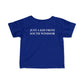 Just a kid from South Windsor Infant Fine Jersey T-Shirt