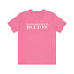 Just a kid from Bolton Unisex Jersey Short Sleeve T-Shirt