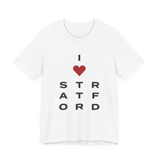 Stratford Vision Unisex Jersey Short Sleeve T-Shirt