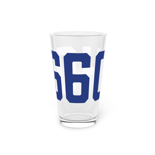 06604 Bridgeport Connecticut Zip Code  Pint Glass, 16oz