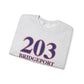 203 Bridgeport Red, White & Blue Unisex Heavy Blend™ Crewneck Sweatshirt