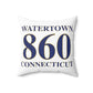 Watertown 860 Connecticut Polyester Square Pillow