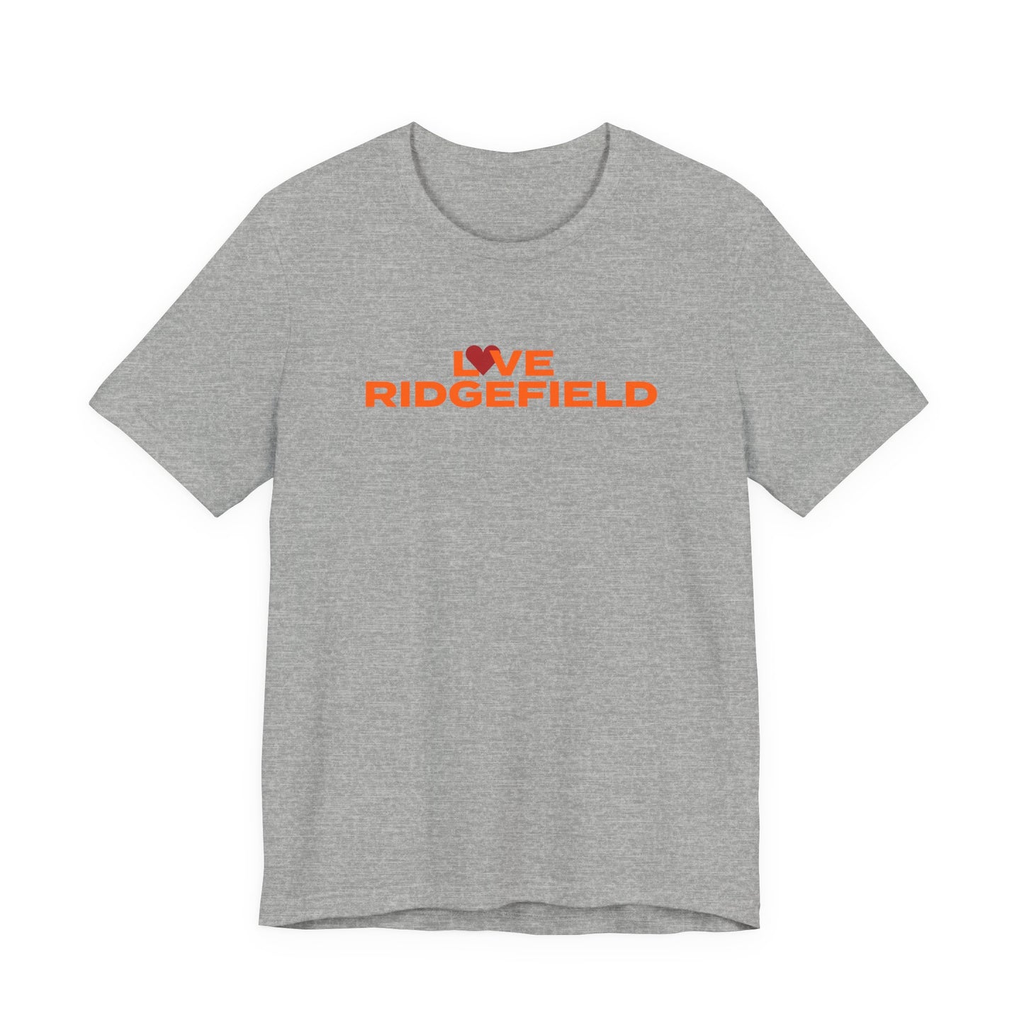Love Ridgefield Unisex Jersey Short Sleeve T-Shirt