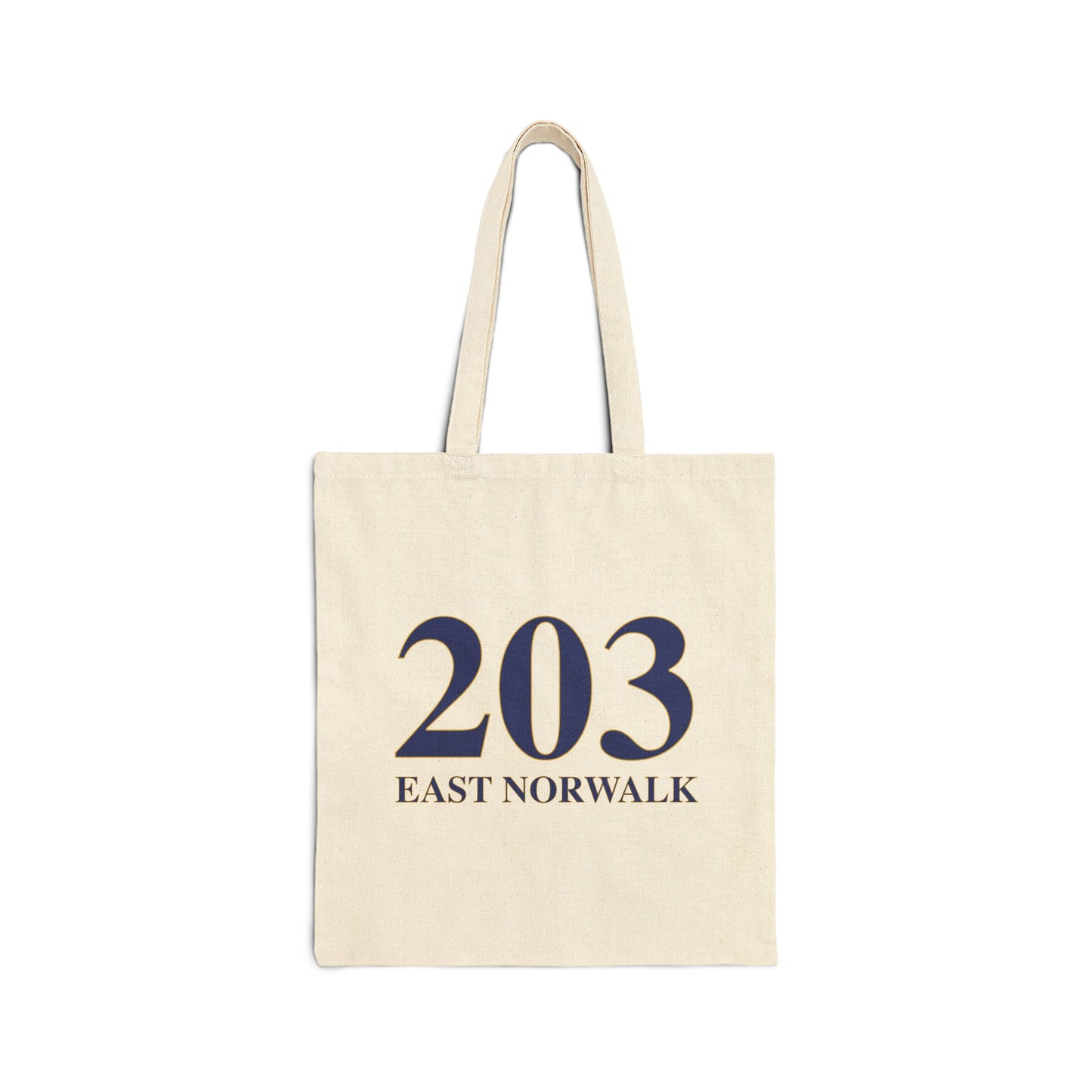 203 East Norwalk Cotton Canvas Tote Bag