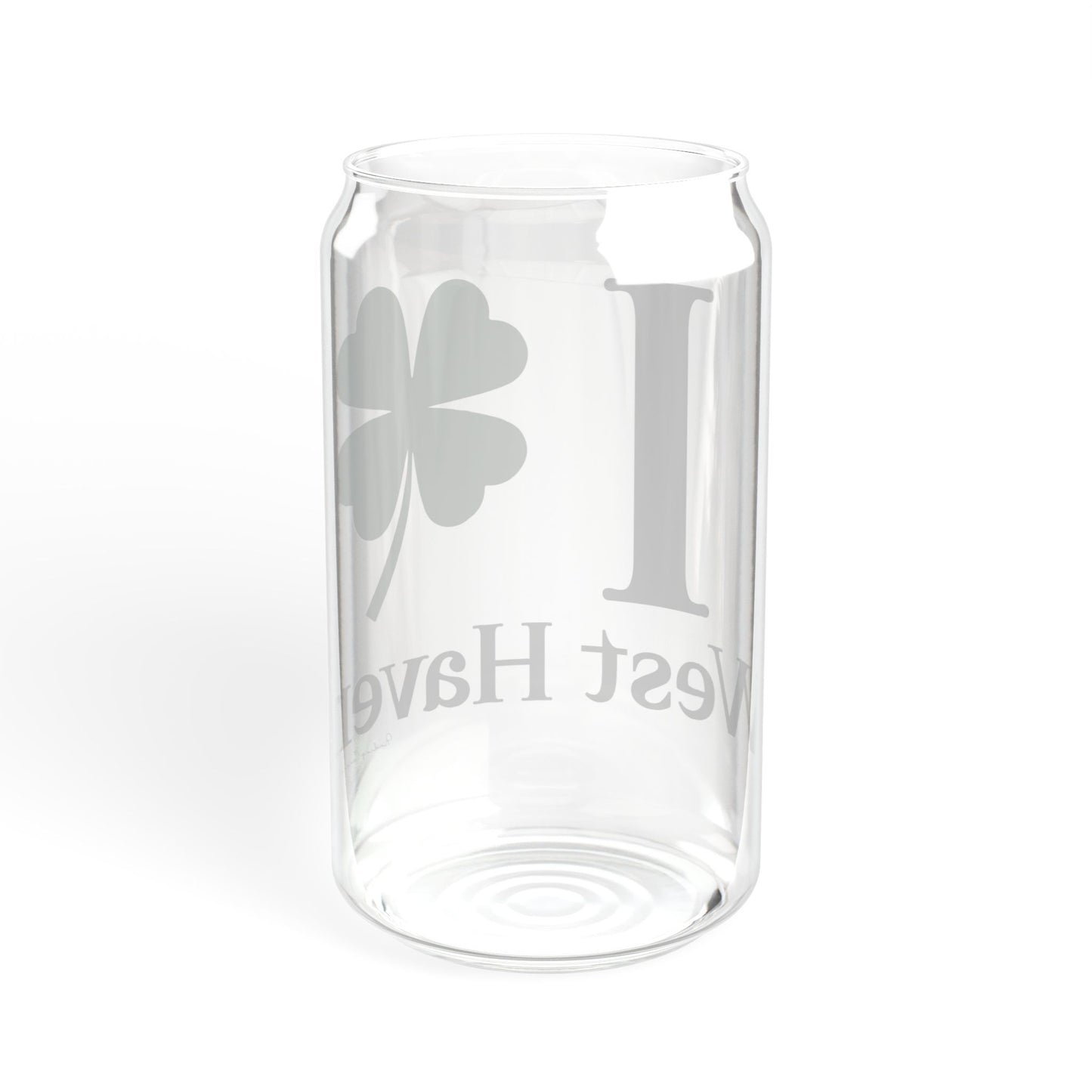 I Clover West Haven Sipper Glass, 16oz