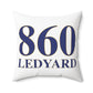 860 Ledyard  Spun Polyester Square Pillow