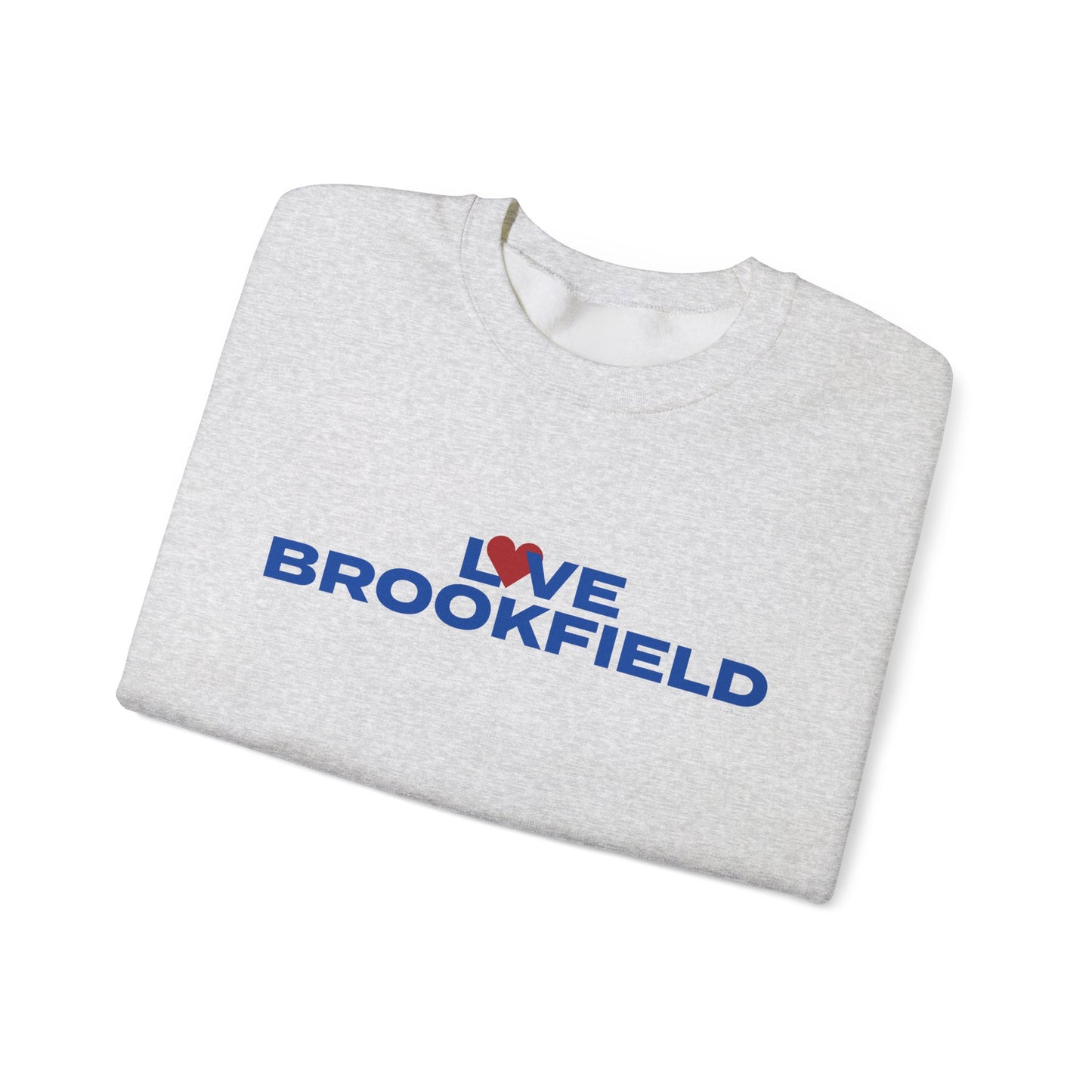 Love Brookfield Unisex Heavy Blend™ Crewneck Sweatshirt