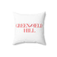 41 Tilt Greenfield Hill Spun Polyester Square Pillow