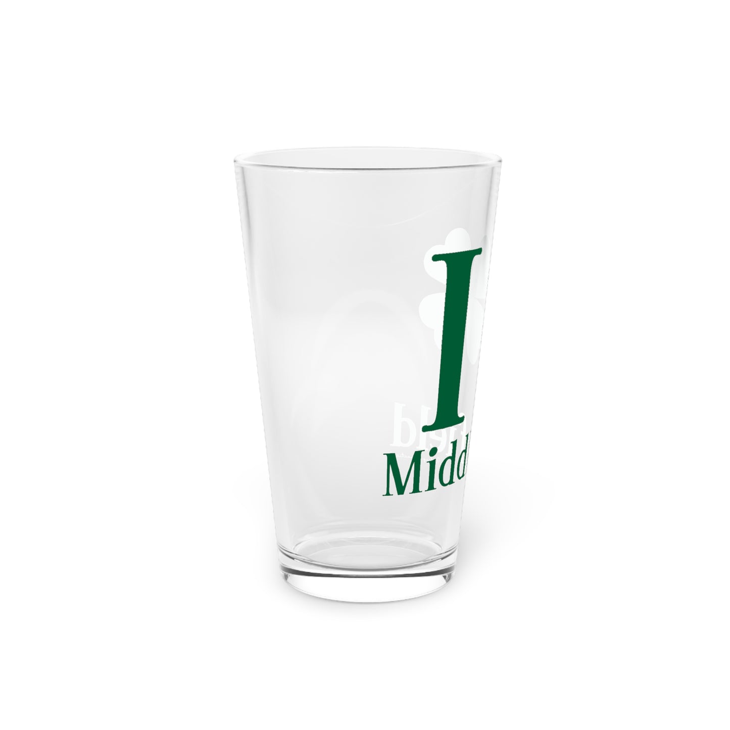 I Clover Middlefield Pint Glass, 16oz
