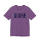 Goose Zip Code Blue & Purple Unisex Jersey Short Sleeve T-Shirt