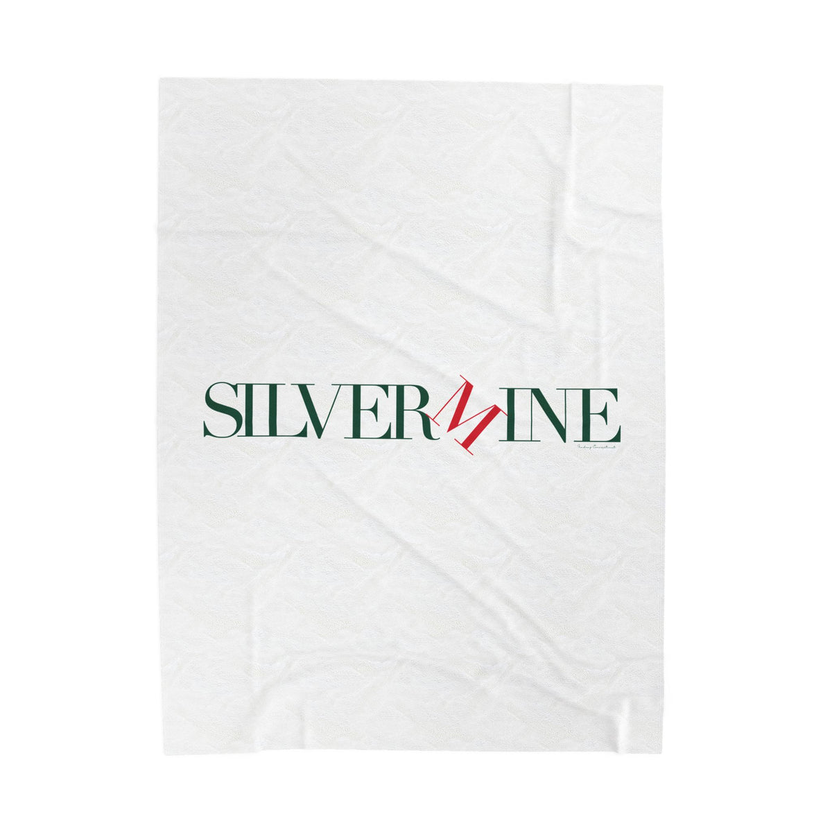 41 Tilt Silvermine Velveteen Plush Blanket