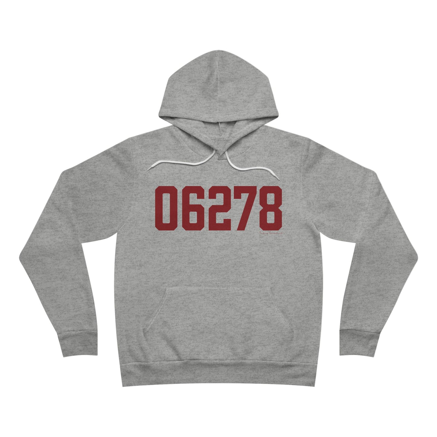 06278 Ashford Connecticut Zip Code Unisex Sponge Fleece Pullover Hoodie