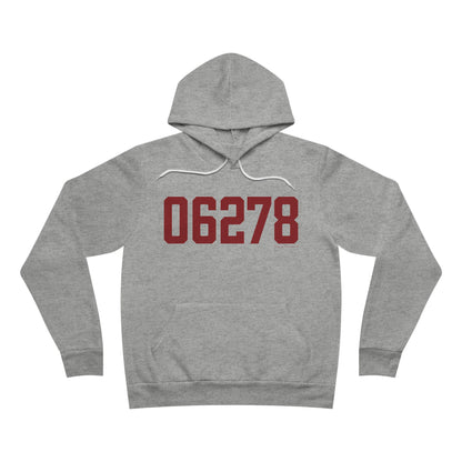 06278 Ashford Connecticut Zip Code Unisex Sponge Fleece Pullover Hoodie
