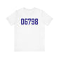 06798 Woodbury Connecticut Zip Code Jersey Short Sleeve T-Shirt