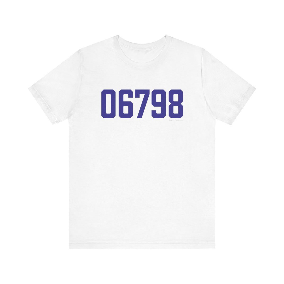 06798 Woodbury Connecticut Zip Code Jersey Short Sleeve T-Shirt