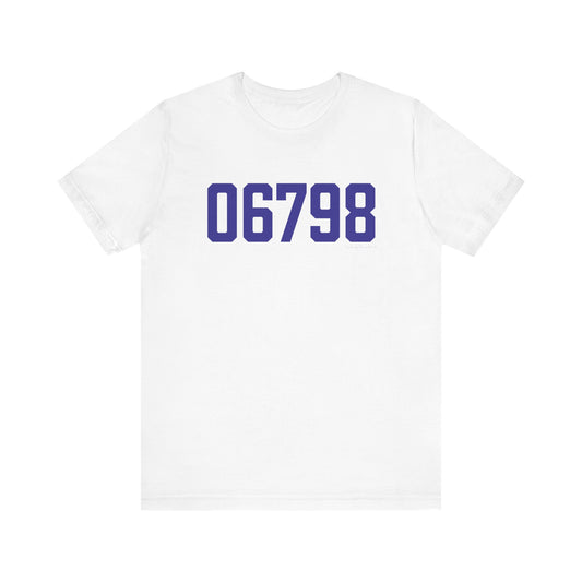 06798 Woodbury Connecticut Zip Code Jersey Short Sleeve T-Shirt