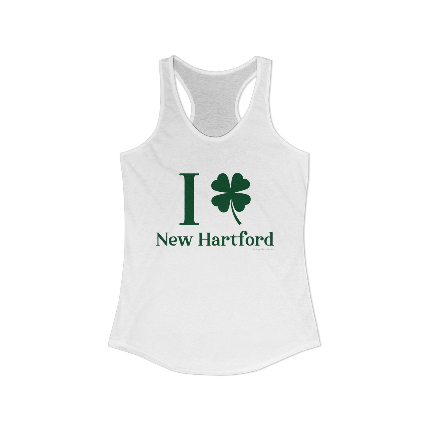 I Clover New Hartford Women's Ideal Racerback Tank Top