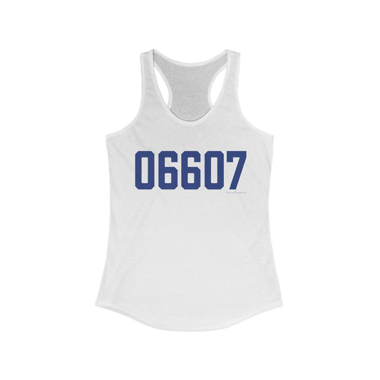 06607 Bridgeport Connecticut Zip Code Women's Ideal Racerback Tank Top