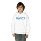 Just a kid from Fairfield Youth Heavy Blend Hooded Sweatshirt