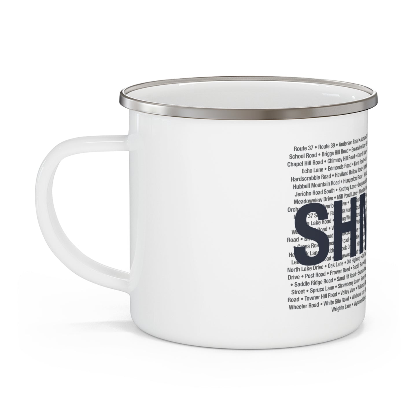 Sherman Love Enamel Camping Mug