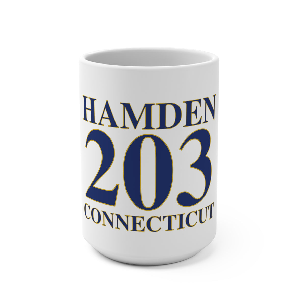 Hamden 203 Connecticut Mug 15oz