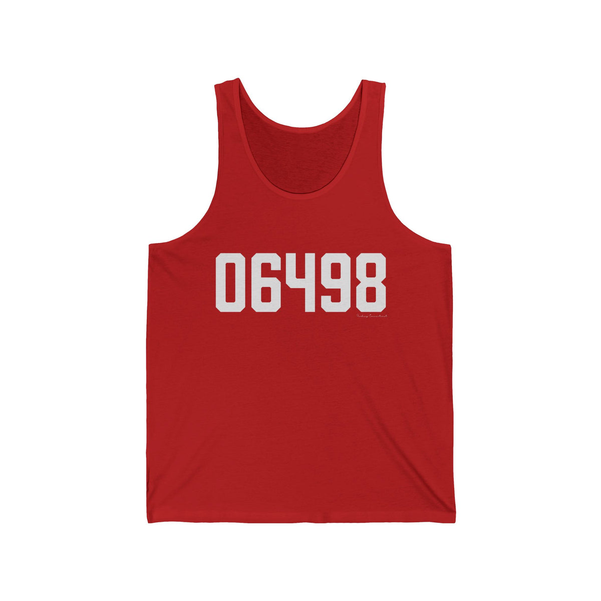 06498 Westbrook CT Zip Code Unisex Jersey Tank Top