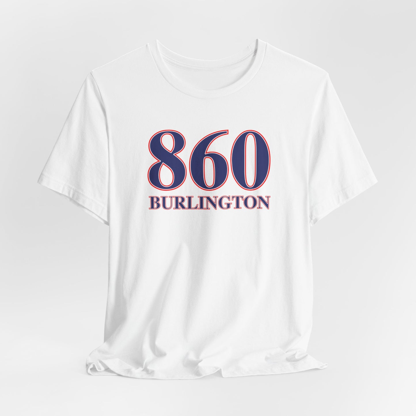 860 Willington Red White & Blue Unisex Jersey Short Sleeve T-Shirt